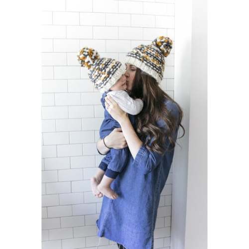 Charlie Plaid Hat, Gray and Mustard - The Blueberry Hill | Maisonette