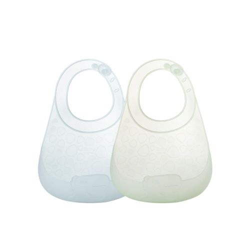 Bc Babycare Airy Silicone Bib Blue+Green