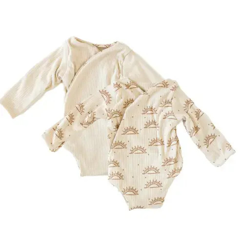 Shop Baby Bodysuits - Long Sleeve Onesie | Mama Coco