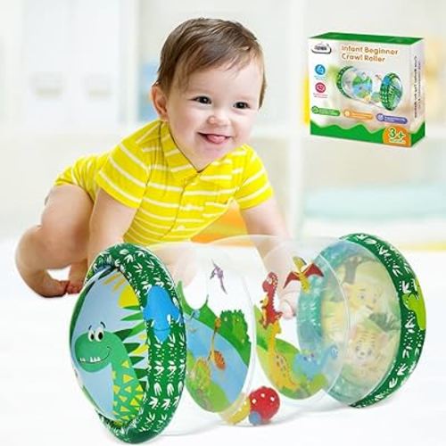 ZMLM Baby Beginner Crawling Toys: Infants Crawl Climbing Ball Best Educational Games Roller for 3-12 Months 1 2 3 Years Old Toddler Gifts for Christmas|Birthdays|Tummy Time|Outdoor|Indoor Activities