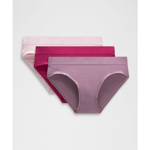 UnderEase Mid-Rise Bikini Underwear *3 Pack