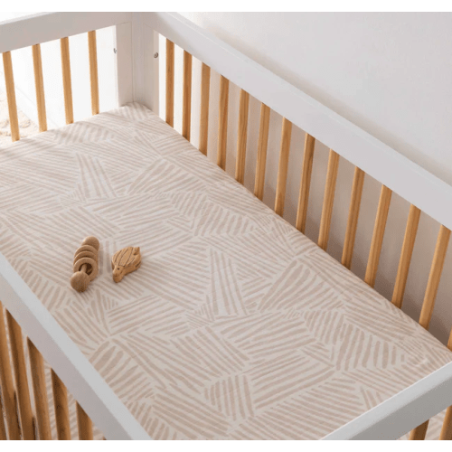 Babyletto Crib Sheet in GOTS Certified Organic Muslin Cotton