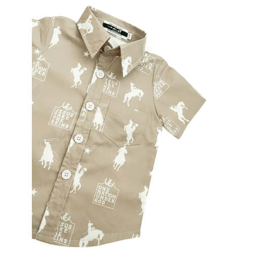 Jesus Take the Reins Button Up Shirt – OUR HOUSE ABOVE