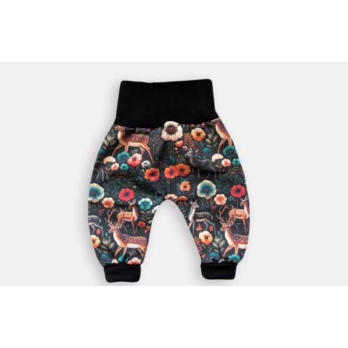 Woodland baby gift, new baby clothes, Baby harem pants, baby boy clothes, toddler joggers, baby girl clothes, baby shower gift