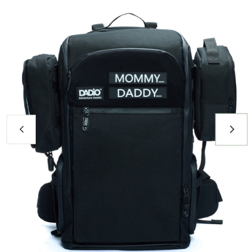 The Adventure Diaper Bag Backpack™ Black – Dadio LLC