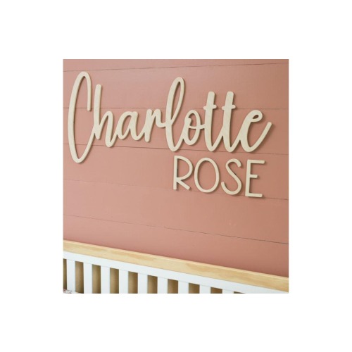 Custom Wood Baby Name Sign | Letter Wall Art | Kids Room Art | Wall Art for Nursery | Baby Name Sign | Kids Room Decor | Wooden Sign | Boho