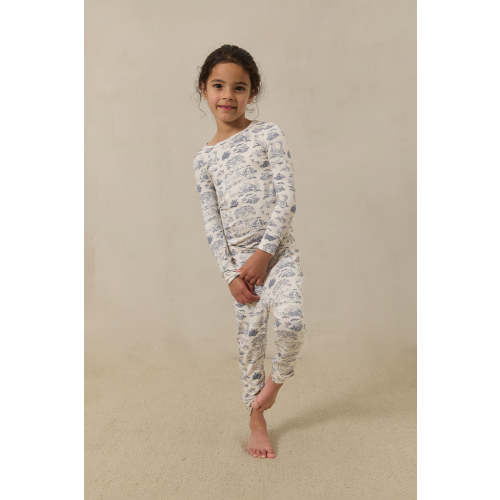 Bleu Toile Toddler Sleep Set