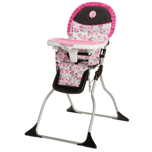 Disney Baby Portable Fun High Chair with Eating Tray, Minnie Garden Delight
