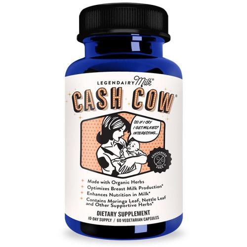Cash Cow Organic Lactation Blend - Breast Milk Nutrition
– Legendairy Milk