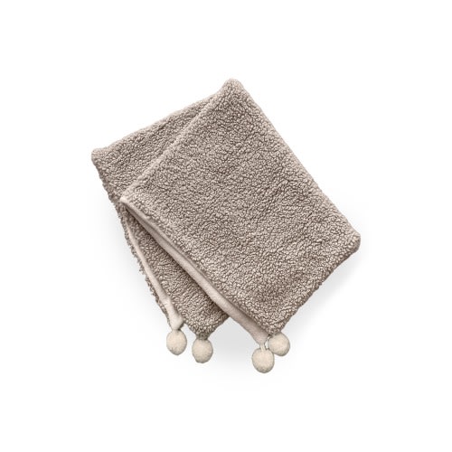 7 A.M. Enfant Teddy Baby Blanket, Oatmeal