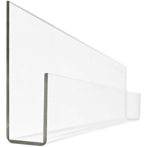 James Reese Baby Peekaboo Clear Acrylic Shelves (Set of 2)
