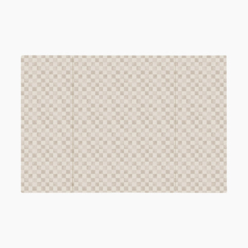 House of Noa Tumbling Mat - Checker Almond, 4X6