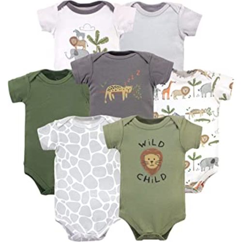 Hudson Baby Unisex Baby Cotton Bodysuits