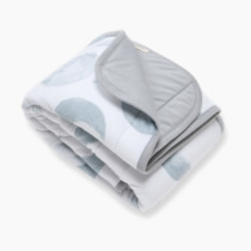 Burt's Bees Baby Reversible Organic Cotton Jersey Knit Blanket - Hello Moon
