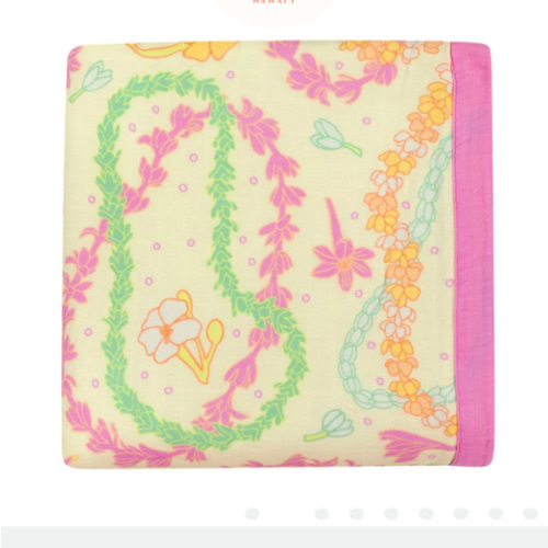 Lei Day in Sand Baby Quilt