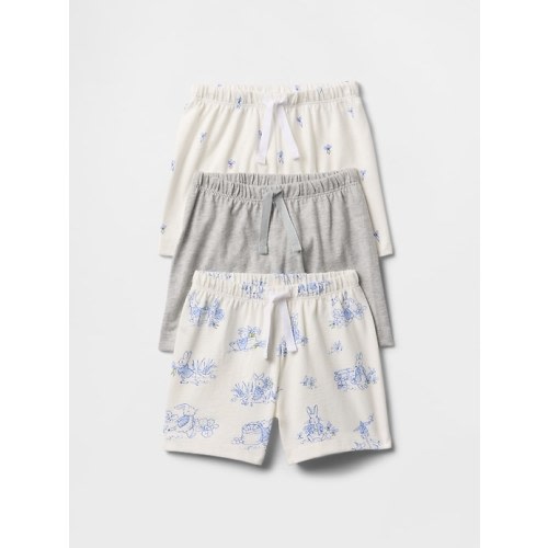 Baby Peter Rabbit™ First Favorites Organic Cotton Pull-On Shorts (3-Pack)