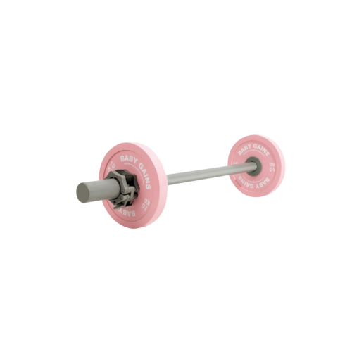 Kids Pink Starter Barbell Set