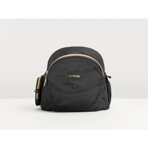 Tushbaby Hip Seat Baby Carrier - Black/gold