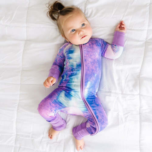 Purple Watercolor Zippy