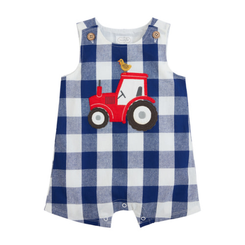 Plaid Tractor Jon Jon