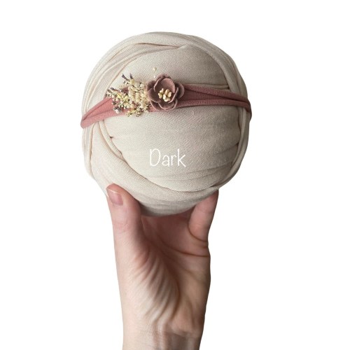 Pink Dusty Mauve Baby Girl Headband Mauve Dainty Headbands Floral Photography Headband Photo Shoot Baby Photo Prop Headband