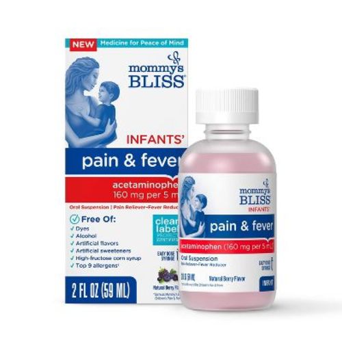 Mommy's Bliss Infants Acetaminophen Pain Reliever Liquid - 2oz