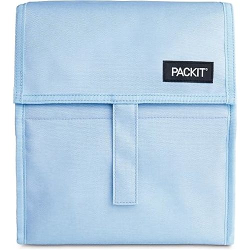Packit Freezable Lunch Bag, Sky Blue