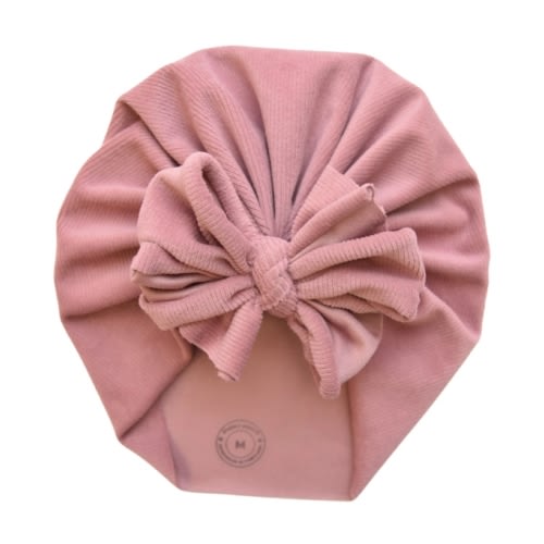 Naples | Florida Pink | Stretchy Corduroy Headwrap