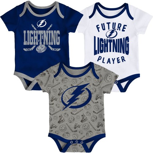 Outerstuff Infants' Tampa Bay Lightning Full Strength Creeper Set