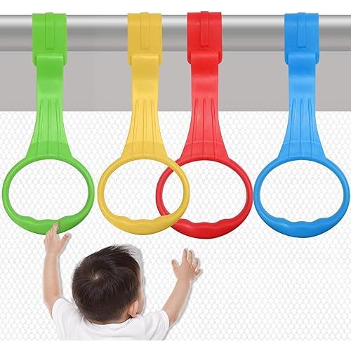 Baby Pull Up Ring Learn to Walk Stand up Assist Baby, Universal for Baby Playpen and Crib 4 Color