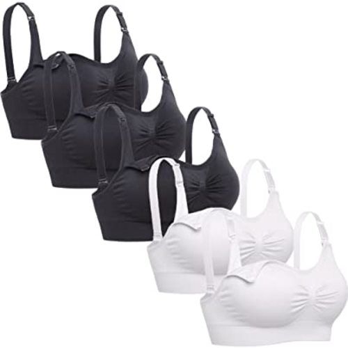 Lataly Womens Sleeping Nursing Bra Wirefree Breastfeeding Maternity Bralette