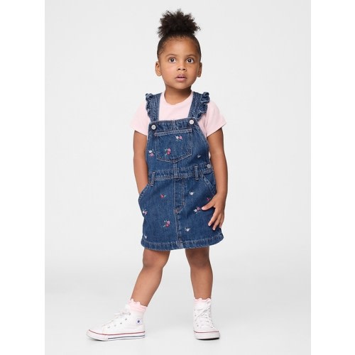 Baby & Toddler Denim Ruffle Skirtall
