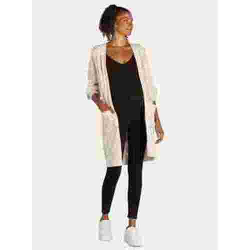Time and Tru Maternity Ribbed Jumpsuit, Sizes S-2X