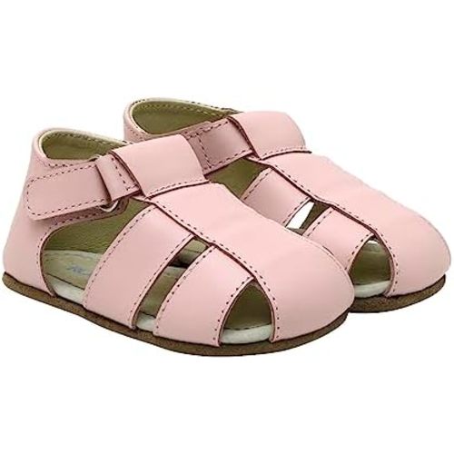 Robeez First Kicks Baby Girl and Unisex Sandals for Infant/Toddlers - 0-24 Months