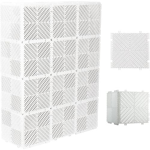 Ready Covers EZ Connect Cover- Vented Safety Steam Radiator Cover/Protective Heating Cabinet for Home & Office: Easy Snap Connection. Not just For Radiators, Cover Just About Anything (30, White)