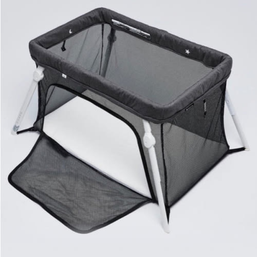 Guava Lotus Travel Crib with bassinet conversion kit