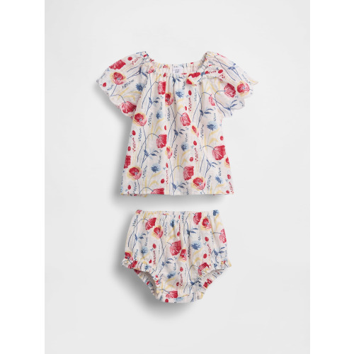 Baby Floral Outfit Set