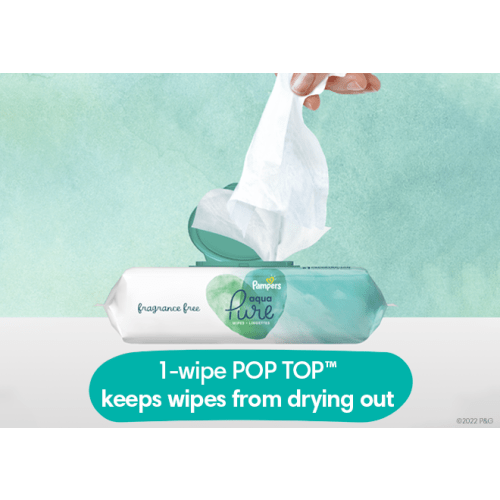 Pampers® Aqua Pure Wipes | Pampers