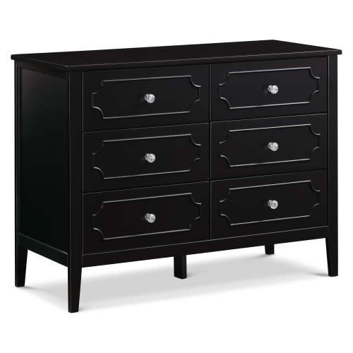 DaVinci Chloe Regency 6-Drawer Dresser, Ebony