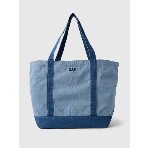 Gap Logo Denim Strap Tote Bag