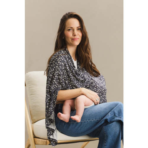 Solly Ikat Blooms Nursing Cover