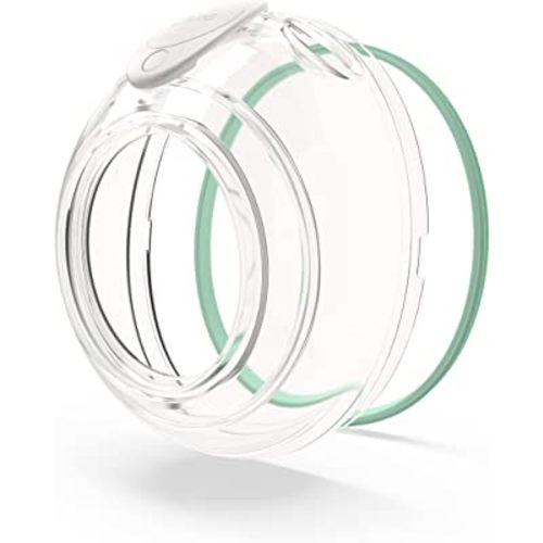 Elvie Stride 5oz Breast Pump Cups | 2 Pack | Dishwasher Safe Food Grade Silicone BPA Free | Includes 2 Cup Fronts, 2 Cup Seals, 2 Stoppers