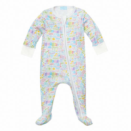 Charleston New Fit Zip Baby Onesie | Joy Street Kids | Over The Moon