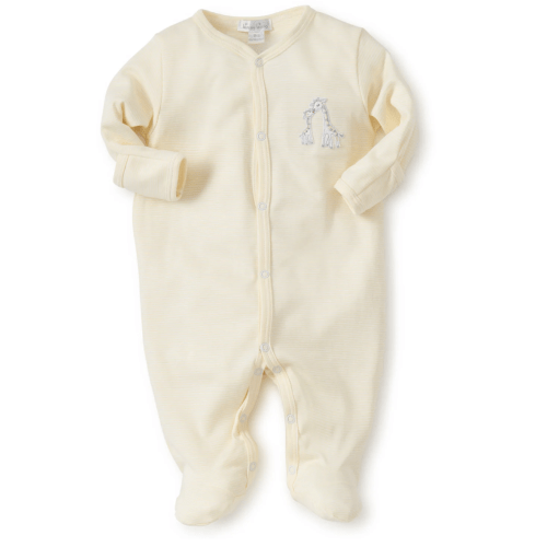 Giraffe Generations Striped Footie
