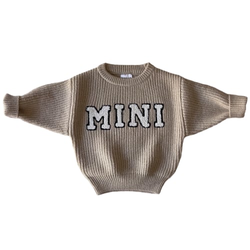 Mini Knit Sweater Unisex, Cocoa