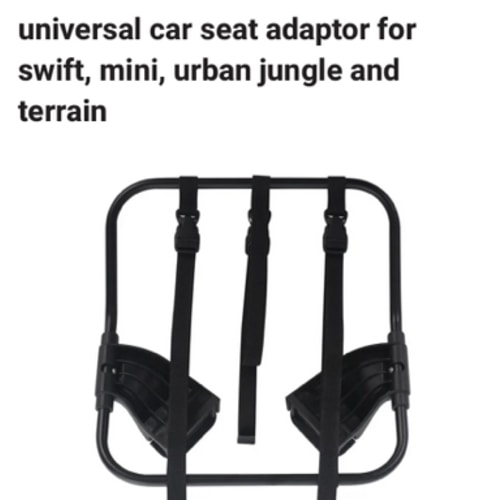 universal car seat adaptor for swift, mini, urban jungle and terrain