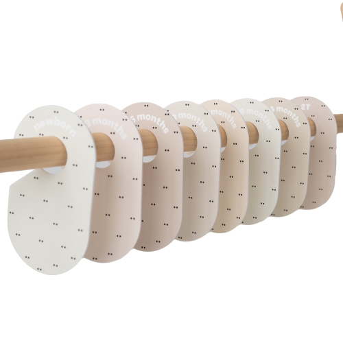 3 Sprouts Baby Closet Dividers (Newborn to 24 Months) – Set of 8 - Double Dot