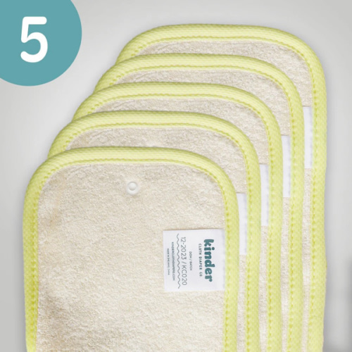 Best Bamboo Inserts for Cloth Diapers, 4 Absorbent Layers – Kinder Cloth Diaper Co.