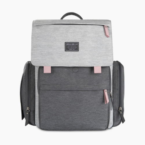 Eddie Bauer Cascade Diaper Bag Backpack - Dark Grey/Light Grey
