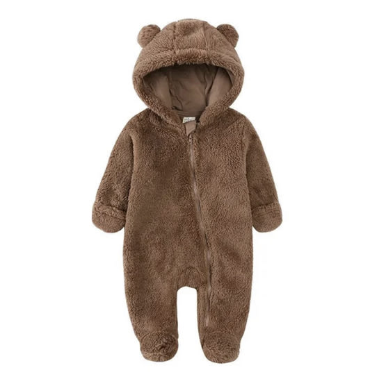 Cute Bear Winter Long Sleeves Romper